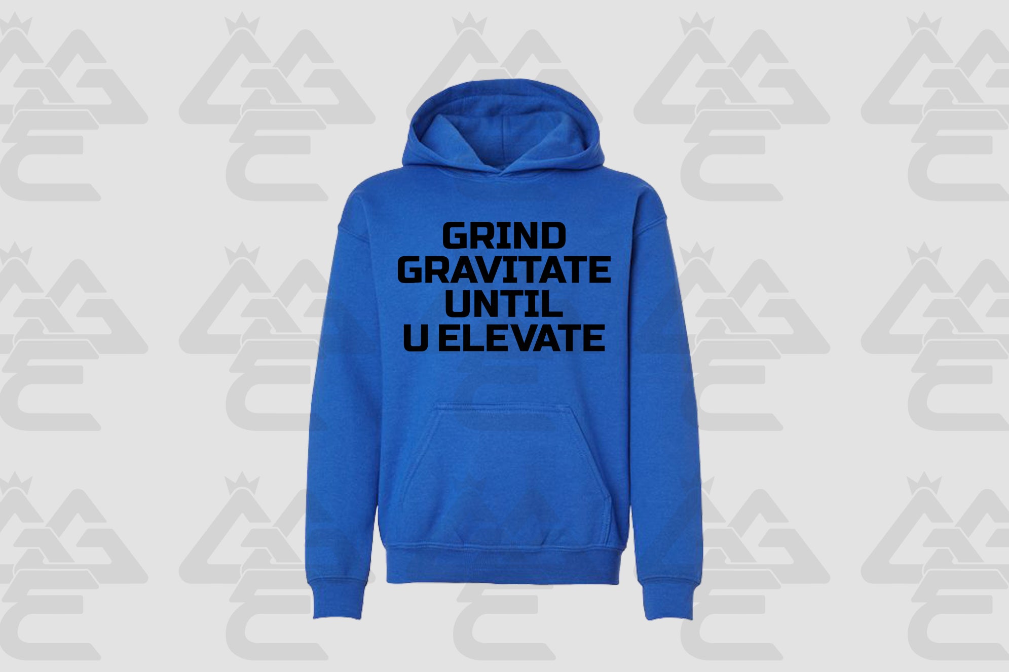 GGE UNISEX GRIND GRAVITATE UNTIL U ELEVATE HOODIE FOR KIDS