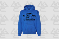 GGE UNISEX GRIND GRAVITATE UNTIL U ELEVATE HOODIE FOR KIDS