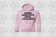 GGE UNISEX GRIND GRAVITATE UNTIL U ELEVATE HOODIE FOR KIDS