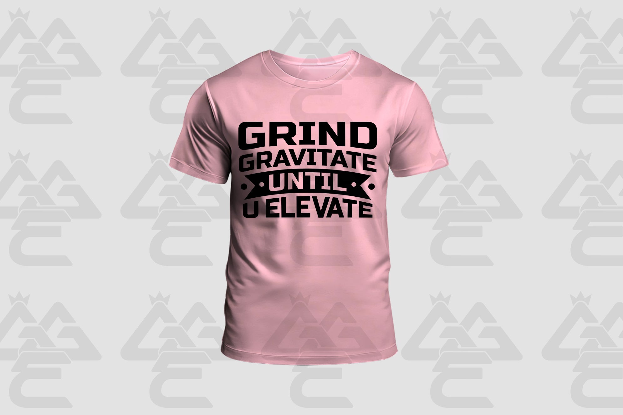 GGE UNISEX GRIND GRAVITATE UNTIL U ELEVATE T-SHIRT
