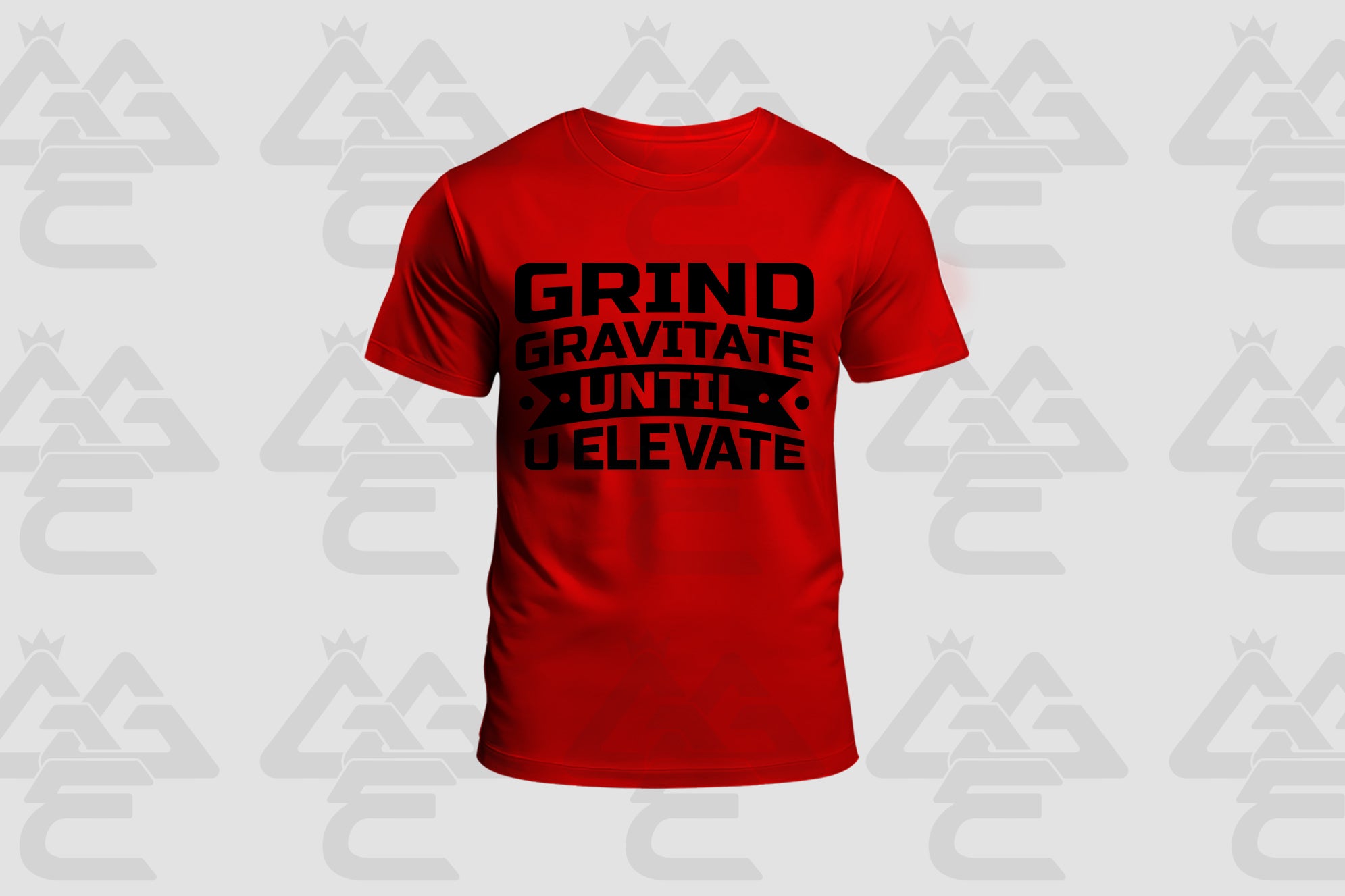 GGE UNISEX GRIND GRAVITATE UNTIL U ELEVATE T-SHIRT